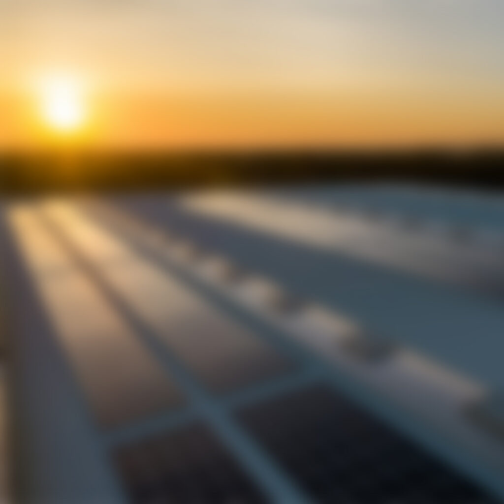 Case billede af erhverv med solceller